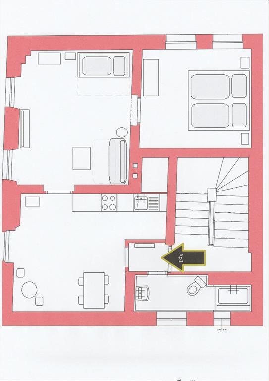 Apartment Jakubske Namesti Česká Kamenice Exteriör bild